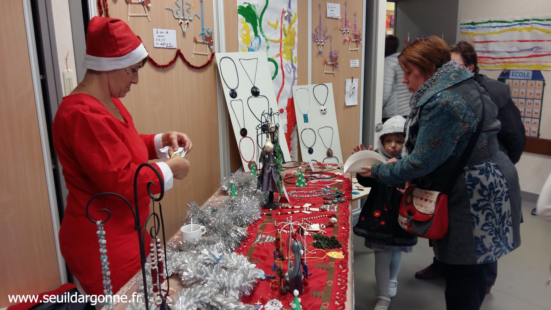 L'école a fait son marché de Noël le 25 novembre