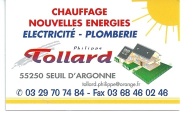 SARL TOLLARD (??lectricité plomberie chauffage)